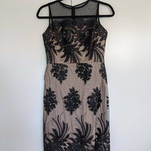 Formal black and nude Modcloth dress